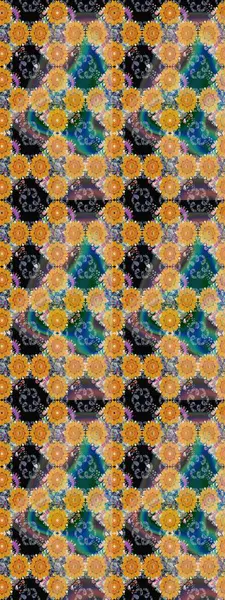 Düz Çiçek Elementleri Tasarımı. Raster Şirin kumaş deseni. Renkli Bahar Teması eskiz kalıbı. Eskiz klasiği.