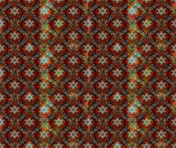 Renkli kahverengi çizim deseni. Tekstil ve kapak tasarımı için mükemmel. Doodle tarzı. Elle çizilmiş sonbahar çiçeği deseni. Kahverengi renkte çiçekler.