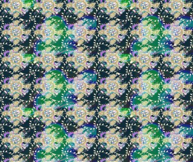 Raster güzel bir çiçek deseni çizmiş. Bahar mevsimi. Nazik romantik baskı. Tatil havası..