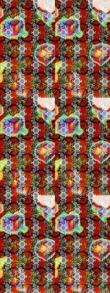 El çizimi Raster çizimi. Parlak elementlerin. Çizim çiçek deseni duvar kağıdı, web sitesi arkaplanı, paket kağıdı, davetiye, broşür, pankart veya web sitesi için kullanılabilir.