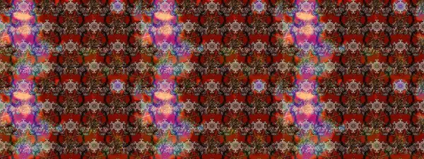 Düz Çiçek Elementleri Tasarımı. Raster illüstrasyonu. Çiçek deseni. Renkli Bahar Teması eskiz kalıbı. Chichi kumaş deseni çiz.