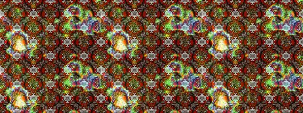 Renkli Bahar Teması eskiz kalıbı. Raster. Düz Çiçek Elementleri Tasarımı.