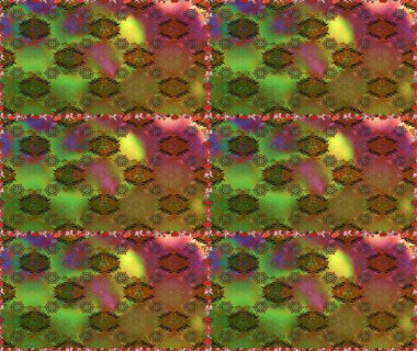 Raster illüstrasyonu. Küçük çiçekli basit, dikişsiz desen. Kahverengi renkte sevimli çiçekler. Moda baskısı, albüm, ambalaj kağıdı, duvar kağıdı için zarif dekoratif süslemeler..