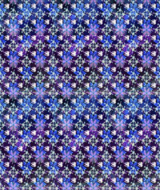 Karşılama ya da düğün geçmişi olarak kullanılabilir. Paket kağıdı için en iyisi. Mavi ve mor lale çiçekli Raster eskiz deseni. Doğal kozmetik ürünleri, parfüm, çiçekçi dükkanı için bahar ihalesi tasarımı.