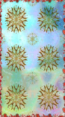 Raster stili kumaş deseni. Çiçekler suluboya desensiz.