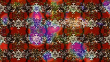 Botanik çizim kalıbı. Suluboya etkisi. Organik elementler. Raster deseni.