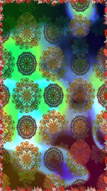 Stilize çiçek ile Seamless modeli. Süslü zentangle sorunsuz doku, soyut çiçeklerle süs. Çiçek desenli kullanılan duvar kağıdı, desen dolgularını, web sayfası arka planı için.