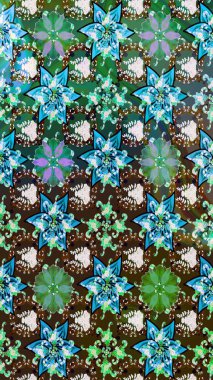 Yumuşak pamuk tasarımı. Paketleme, tekstil, duvar kâğıdı için çiçek eskizi. Raster 'ın taze dokusu. Yumuşak fayans. Klasik çiçek deseni.