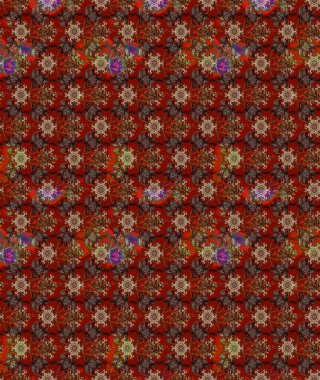 Raster Illustrasyon 'daki Çiçek Deseni' nin son moda çizimi. Renkli Yaz Temalı eskiz kalıbı. Güzel kumaş deseni. Düz Çiçek Elementleri Tasarımı.