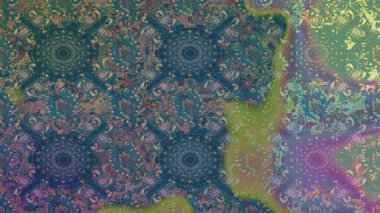 Güzel kumaş deseni. Renkli Bahar Temalı Kusursuz Arkaplan. Düz Çiçek Elementleri Tasarımı. Raster illüstrasyonunda kusursuz çiçek deseni.