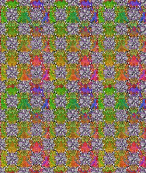 Raster Yumuşak kumaş deseni. Klasik taslak çizimi. Raster çiçek izi. Çiçek yeşili ve gri pürüzsüz desen.