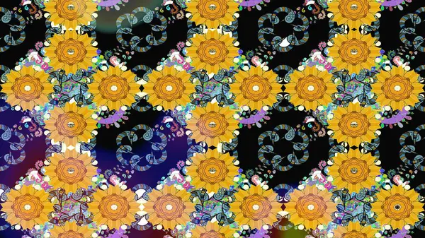 Sarı renkli çiçekler. Küçük çiçekte sevimli çiçek deseni var..