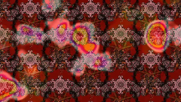 Tatil havası. Raster güzel bir çiçek deseni çizmiş. Bahar mevsimi. Nazik romantik baskı.