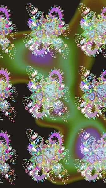 El çizimi Raster çizimi. Çizim çiçek deseni duvar kağıdı, web sitesi arka planı, ambalaj kağıdı, davetiye, broşür, afiş veya web sitesi için kullanılabilir. Karalama elementleri.