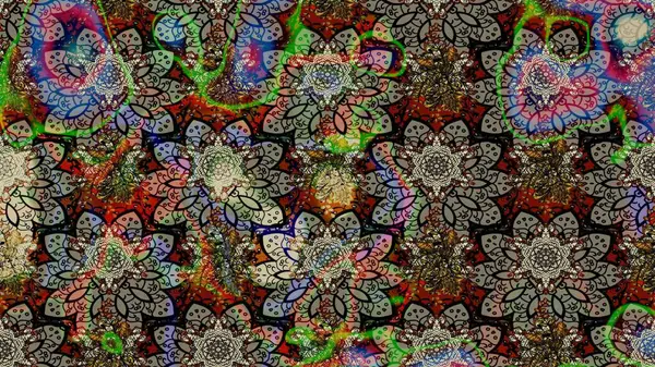 Güzel kumaş deseni. Raster suluboya deseni, narin çiçekler, gri çiçekler, tebrik kartı şablonu..