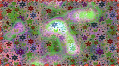 Yeşil ve nötr renklerde çiçekler. Elle boyanmış suluboya, kusursuz çiçekler ve bitkiler..