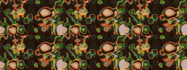 Kahverengi, gri ve yeşil renklerde zarif çiçekli suluboya. Düz Çiçek Elementleri Tasarımı. Raster illüstrasyonu. Renkli Bahar Teması çizim şablonu.