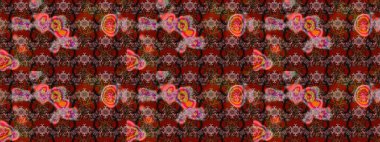 Tatil havası. Raster güzel bir çiçek deseni çizmiş. Nazik romantik baskı. Bahar mevsimi.