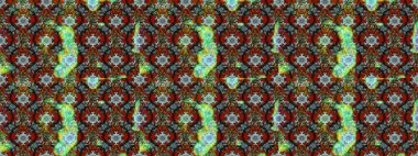 Eskiz arkaplan modeli. Raster illüstrasyonu. Kahverengi, yeşil ve gri renklerde yaprakları olan yabani çiçekler. Suluboya, elle çizilmiş.