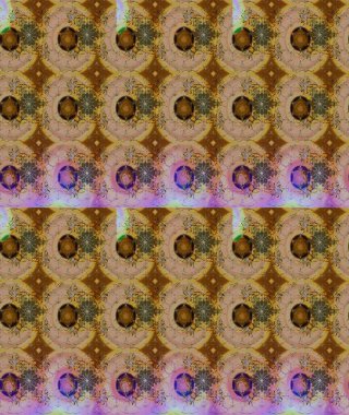 Parlak renkli çiçekleri ve kahverengi renkli yaprakları olan harika bir çiçek deseni. Halk tarzı. Moda baskıları için zarif bir şablon. Modern çiçek arkaplanı.