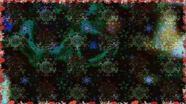 Çiçeksiz desenli nakış işlemeli gelincikler ve vadideki zambaklar. Tekstil tasarımı için siyah ve gri renkli geleneksel halk çiçekleri buketi.