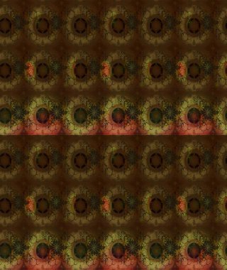 Güzel kumaş deseni. Asya tekstil tarzında. Renkli Bahar Teması eskiz kalıbı. Raster illüstrasyonu. Çiçek desenli çizim. Düz Çiçek Elementleri Tasarımı.