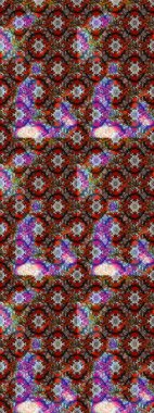 Çiçekler kahverengi, kırmızı ve gri renklerde. Raster illüstrasyonunda çiçek deseni çizimi.