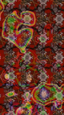 Karalama elementleri. Çizim çiçek deseni duvar kağıdı, web sitesi arka planı, ambalaj kağıdı, davetiye, broşür, afiş veya web sitesi için kullanılabilir. El çizimi Raster illüstrasyonu.