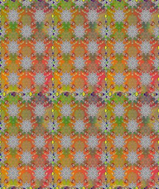 Gri ve kahverengi renkli çiçeklerle kusursuz çiçek deseni. Suluboya tarzında gri ve kahverengi renkte çiçekler.