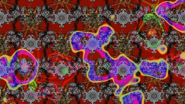 Gri renkli çiçekler. Renkli Yaz Temalı eskiz kalıbı. Raster illüstrasyonundaki çiçek desenli çizim. Düz Çiçek Elementleri Tasarımı.