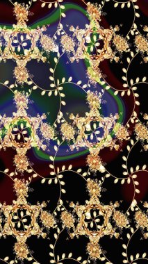 Doğum günü kartı ya da düğün davetiyesi. Siyah, kahverengi ve bej renklerde. Raster illüstrasyonu. Çiçekli tebrik kartı. Suluboya çiçek buketi. Çiçek arka planı.