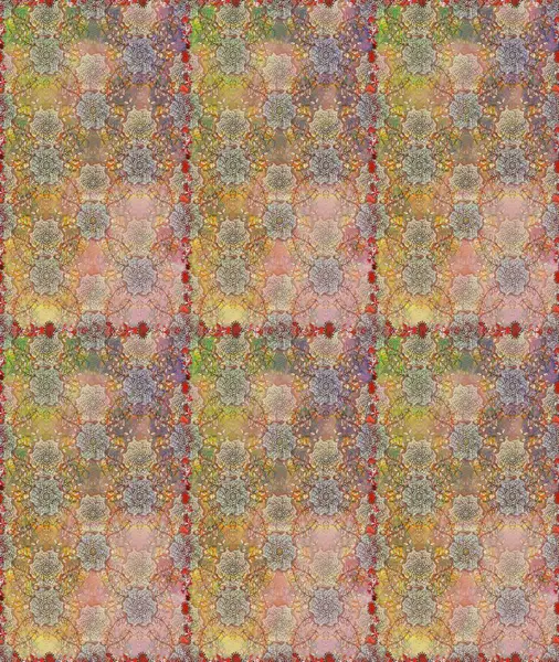 Düz Çiçek Elementleri Tasarımı. Çiçekler bej ve nötr renklerde. Sevimli çiçek raster deseni. Kusursuz Renksiz Bahar Teması Kusursuz Arkaplan.