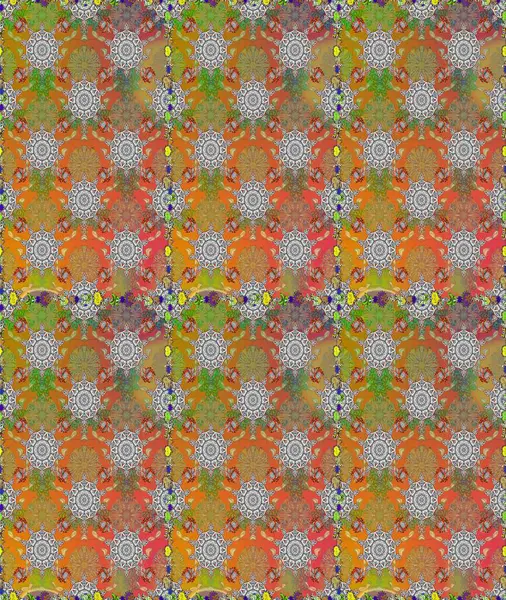 Gri ve kahverengi renkli çiçeklerle kusursuz çiçek deseni. Suluboya tarzında gri ve kahverengi renkte çiçekler.