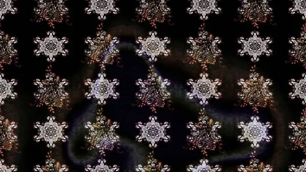 Çiçekli çiçek deseni, suluboya. Küçük çiçekte güzel bir çiçek deseni var. Raster deseni.