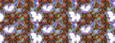 Güzel kumaş deseni. Bahar çiçekleriyle güzel bir çiçek deseni çizmişsin. Raster illüstrasyonu.