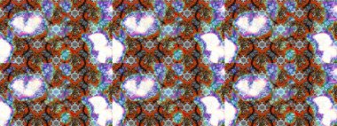 Güzel kumaş deseni. Bahar çiçekleriyle güzel bir çiçek deseni çizmişsin. Raster illüstrasyonu.