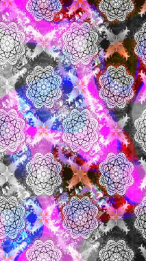 Raster güzel bir çiçek deseni çizmiş. Tarafsız renklerde çiçekler. Bahar mevsimi. Tatil havası. Nazik romantik baskı.