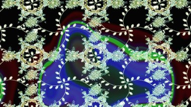 Çiçekli yumuşak bir eskiz şekli. Yumuşak, bahar çiçekleri siyah, mavi ve nötr renklerde. Raster çiçekleri klasik tarzda çizilmiş. Raster illüstrasyonu.