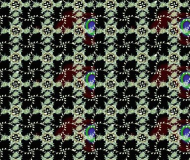 Gömlek, arka plan modelini çiz. Siyah, nötr ve kahverengi renkte çiçekler. Tropik çiçekler.