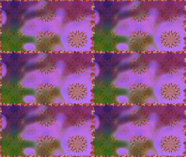 Raster resim. Sorunsuz. Sevimli çiçek desenli küçük çiçek.