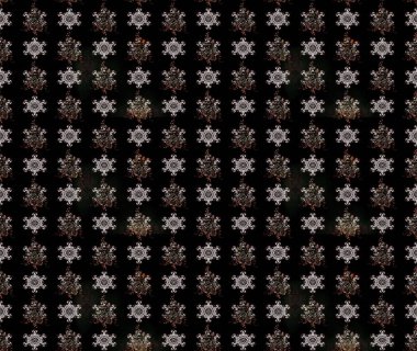 Siyah renkli çiçekler. Düz Çiçek Elementleri Tasarımı. Çiçekli çizim şekli. Renkli Bahar Teması çizim şablonu.