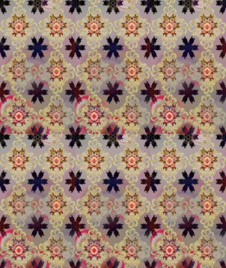 Çocuk stili. Renkli Bahar Teması eskiz kalıbı. Çiçekli eskiz arkaplanı. Düz Çiçek Elementleri Tasarımı.