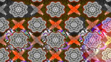 Bahar mevsimi. Raster güzel bir çiçek deseni çizmiş. Nazik romantik baskı. Tatil havası..