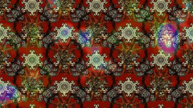 Güzel kumaş deseni. Çizim raster deseni. Çiçek arka planı.