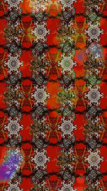 Raster Güzel kumaş deseni. Çiçek arkaplan ile soyut zarafet çizim deseni.