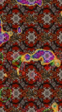 Paisley el çizimi elementler. Ev dekoru. Fantezi çiçekli eskiz deseni, doğal duvar kağıdı, çiçek desenli kıvrımlı illüstrasyon.