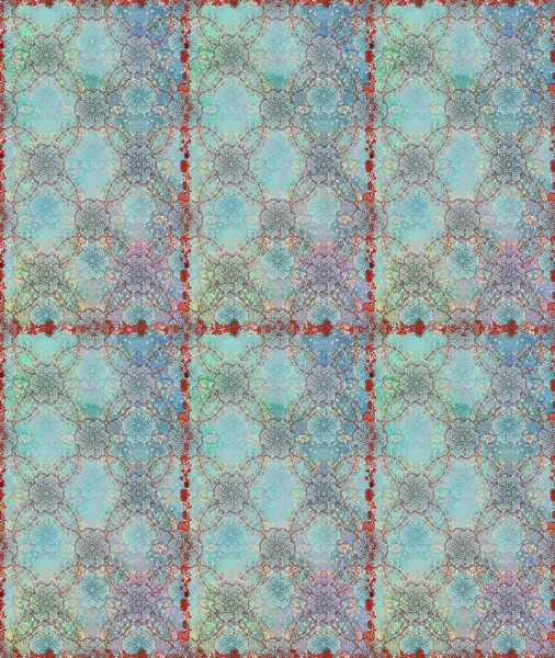 Yumuşak, bahar çiçekli arka plan. Çiçekli karalama şeklinde Raster çiçek deseni. Mavi ve nötr renkte çiçekler.