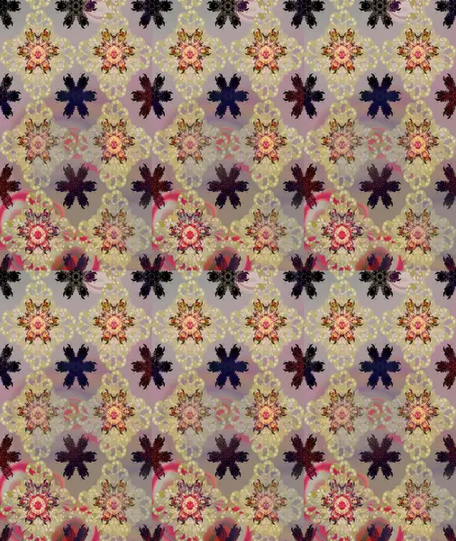 Çocuk stili. Renkli Bahar Teması eskiz kalıbı. Çiçekli eskiz arkaplanı. Düz Çiçek Elementleri Tasarımı.