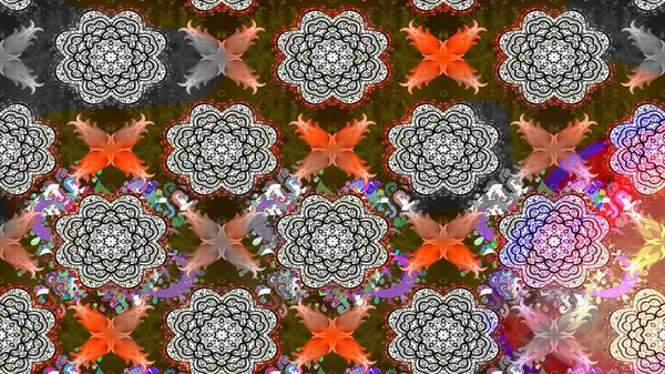 Bahar mevsimi. Raster güzel bir çiçek deseni çizmiş. Nazik romantik baskı. Tatil havası..