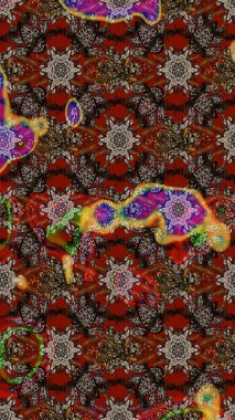 Paisley el çizimi elementler. Ev dekoru. Fantezi çiçekli eskiz deseni, doğal duvar kağıdı, çiçek desenli kıvrımlı illüstrasyon.